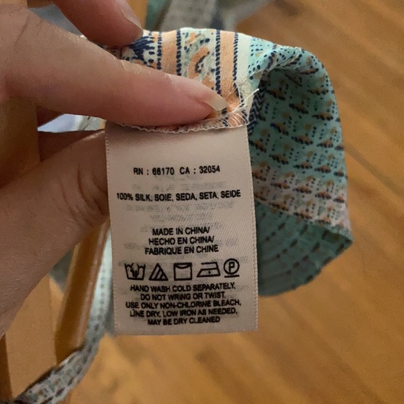 Anthropologie Vanessa & Virginia Boho Silk Tank - Picture 6 of 6